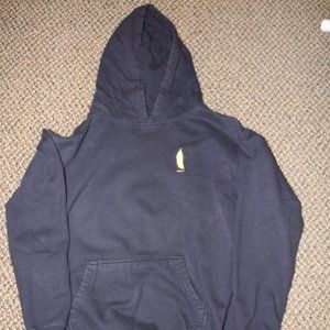 Rare Blue Crown Hoodie Sweatshirt from Tilly’s  Men's Small Banana